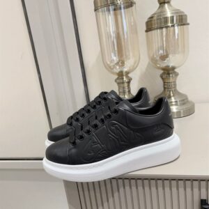 ALEXANDER MCQUEEN OVERSIZED SNEAKER QUILTED BLACK - M021