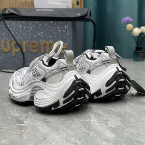 BALENCIAGA 10XL SNEAKER IN WHITE/BLACK/GRIS - B009