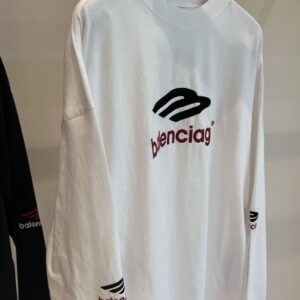 BALENCIAGA 3B SPORTS ICON LONG-SLEEVE SHIRT - BH031