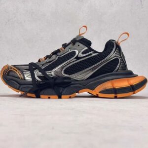 BALENCIAGA 3XL SNEAKER IN BLACK ORANGE - B031