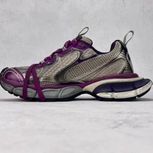 BALENCIAGA 3XL SNEAKER IN BLACK PURPLE - B032