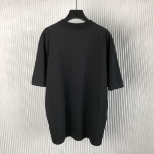 BALENCIAGA ACTIVEWEAR T-SHIRT MEDIUM FIT IN BLACK - Y013