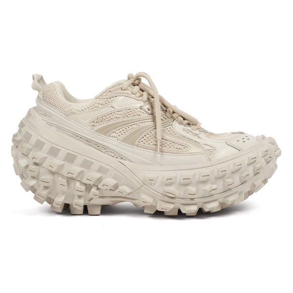 BALENCIAGA BOUNCER SNEAKER IN BEIGE - B046