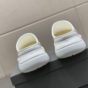 BALENCIAGA CROCS MULE IN WHITE - E021