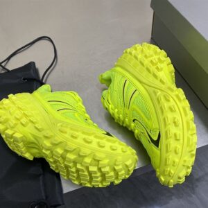 BALENCIAGA DEFENDER TRAINERS FLUO YELLOW - B057