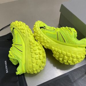 BALENCIAGA DEFENDER TRAINERS FLUO YELLOW - B057