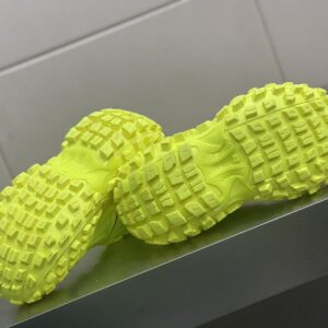 BALENCIAGA DEFENDER TRAINERS FLUO YELLOW - B057