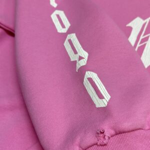 BALENCIAGA NOLOGO HOODIE MEDIUM FIT IN LIGHT PINK - BH008