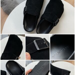 BALENCIAGA SUNDAY MULE IN BLACK - E017