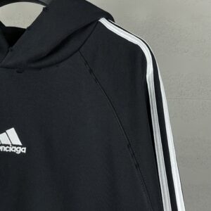 BALENCIAGA X ADIDAS HOODIE BLACK - BH020