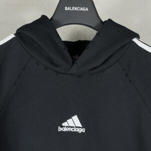 BALENCIAGA X ADIDAS HOODIE BLACK - BH020