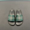 BURBERRY CHECK SLIDES - U003