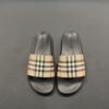 BURBERRY CHECK SLIDES - U005