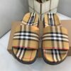 BURBERRY CHECK SLIDES - U028