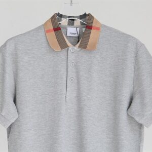 BURBERRY COTTON POLO SHIRT - W025