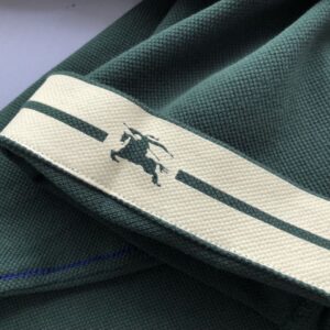 BURBERRY COTTON POLO SHIRT IVY - W006