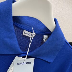 BURBERRY COTTON POLO SHIRT KNIGHT - W010