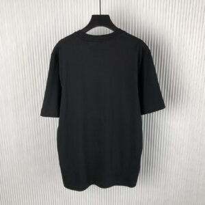 BURBERRY COTTON T-SHIRT BLACK - W004