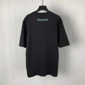 BURBERRY COTTON T-SHIRT BLACK - W012