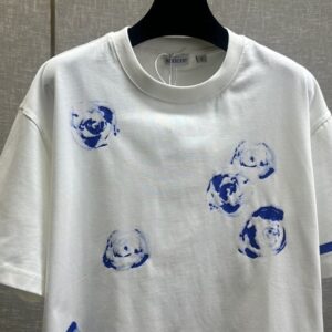 BURBERRY ROSE COTTON T-SHIRT - W024