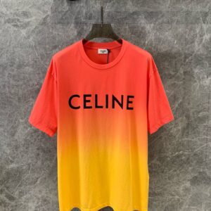 CELINE LOOSE T-SHIRT IN COTTON JERSEY - CE012