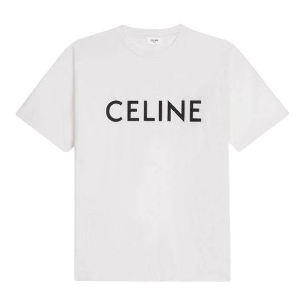 CELINE LOOSE T-SHIRT IN COTTON JERSEY - CE016