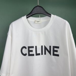 CELINE LOOSE T-SHIRT IN COTTON JERSEY - CE016