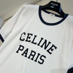 CELINE PARIS LOOSE T-SHIRT IN COTTON JERSEY - CE005