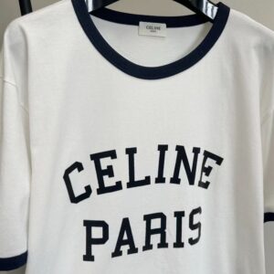 CELINE PARIS LOOSE T-SHIRT IN COTTON JERSEY - CE005