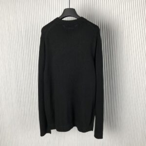 CHRISTIAN DIOR COUTURE SWEATER BLACK CASHMERE JERSEY - Z019