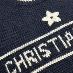 CHRISTIAN DIOR SHORT-SLEEVED SWEATER - O047