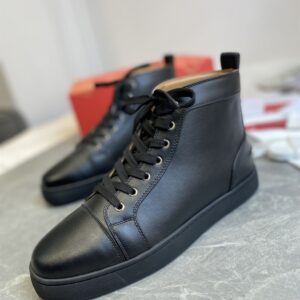 CHRISTIAN LOUBOUTIN LOUIS HIGH-TOP SNEAKERS - C019