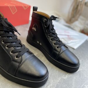 CHRISTIAN LOUBOUTIN LOUIS HIGH-TOP SNEAKERS - C019