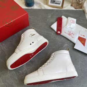 CHRISTIAN LOUBOUTIN LOUIS HIGH-TOP SNEAKERS - C020