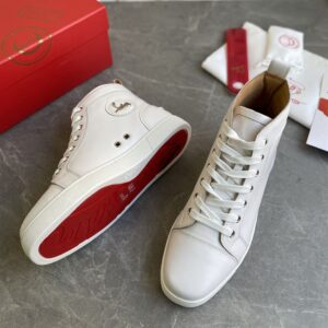 CHRISTIAN LOUBOUTIN LOUIS HIGH-TOP SNEAKERS - C020