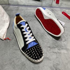 CHRISTIAN LOUBOUTIN LOUIS JUNIOR ORLATO FLAT SPIKE TOE - C034