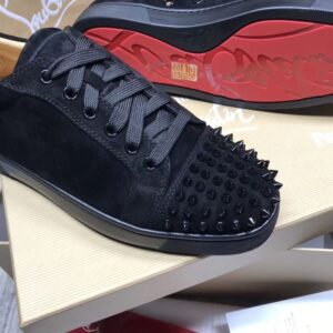 CHRISTIAN LOUBOUTIN LOUIS JUNIOR SPIKES SNEAKER - C042