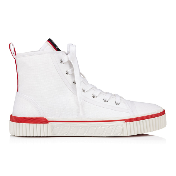 CHRISTIAN LOUBOUTIN PEDRO HIGH-TOP SNEAKERS - C014