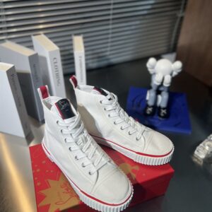 CHRISTIAN LOUBOUTIN PEDRO HIGH-TOP SNEAKERS - C014