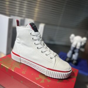 CHRISTIAN LOUBOUTIN PEDRO HIGH-TOP SNEAKERS - C014