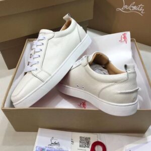 CHRISTIAN LOUBOUTIN RANTULOW LATTE SNEAKERS - C028