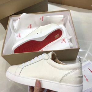 CHRISTIAN LOUBOUTIN RANTULOW LATTE SNEAKERS - C028