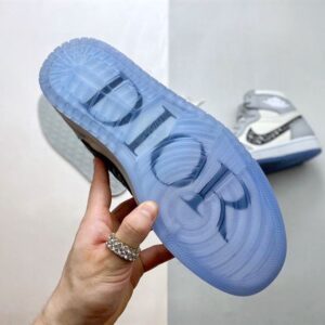 DIOR AIR JORDAN 1 RETRO HIGH SNEAKER - I071