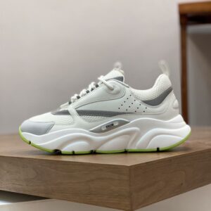 DIOR B22 SNEAKER WHITE LIGHT GREEN - I025