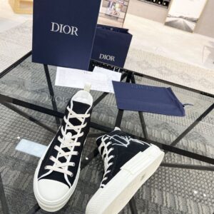 DIOR B23 SNEAKER CACTUS JACK BLACK - I087