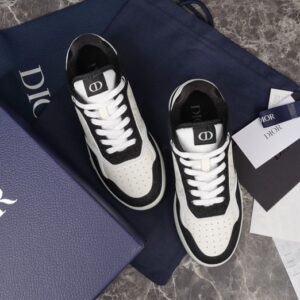 DIOR B27 LOW-TOP SNEAKER BLACK DENIM - I053