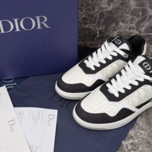 DIOR B27 LOW-TOP SNEAKER BLACK DENIM - I053