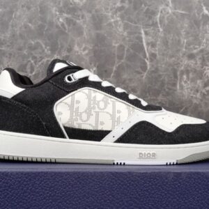 DIOR B27 LOW-TOP SNEAKER BLACK DENIM - I053