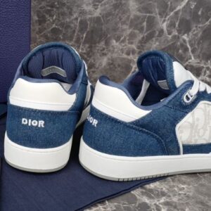 DIOR B27 LOW-TOP SNEAKER BLUE DENIM - I052