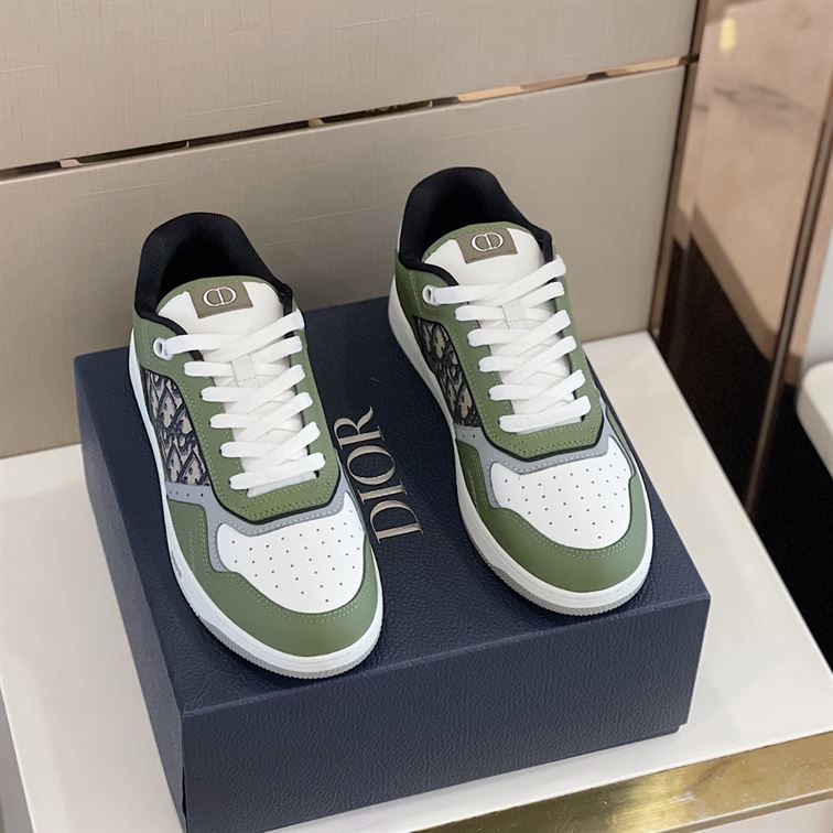 DIOR B27 LOW-TOP SNEAKER GREEN - I067